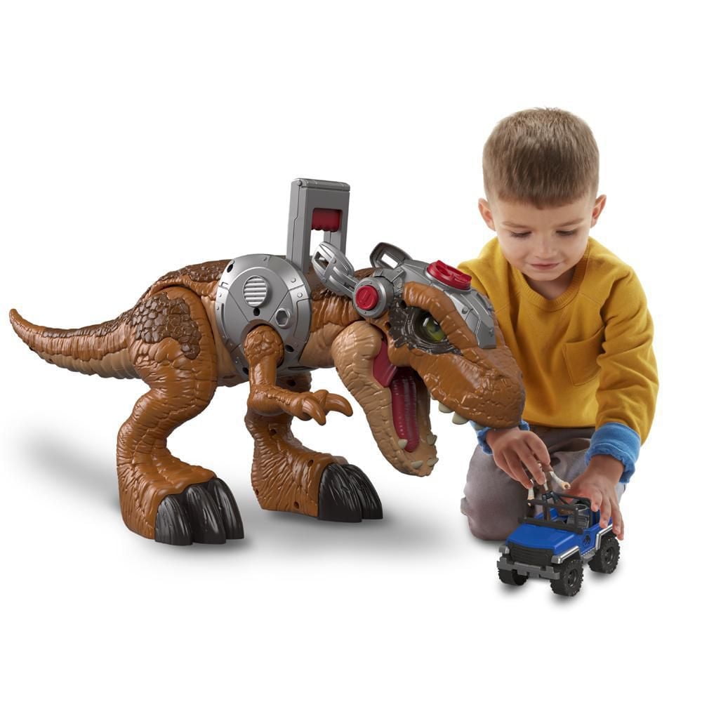 Dinosaure Jurassic Rex Monde Jurassique Imaginext de Fisher-Price