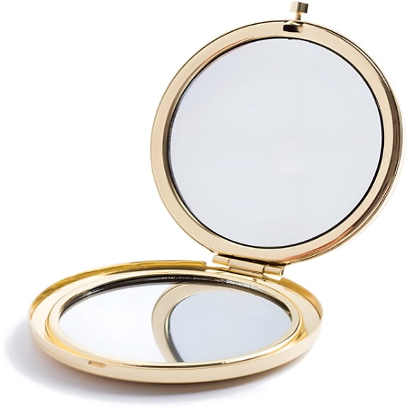 ACDANC Magnifying Compact Mirror for Purses, Folding Mini Pocket Double Sided Travel Makeup Mirror, Perfect for Purse, Pocket and Travel