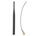 thumbnail image 2 of SMA Female Hole WiFi Antenna, 6DBI 5dBi 2.4G/5G Dual BandAntenna,  Connection Effect PC for Wireless Network Router, 2 of 7