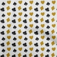 thumbnail image 1 of oneOone Cotton Poplin Twill Brown Fabric Poker Card Fabric For Sewing Printed Craft Fabric By The Yard 56 Inch Wide, 1 of 4