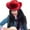 Red, variant on Weikingp Cowboy Hat Cowboy Hat Props 1Pc Dress Up Decorate Party Holiday Cowboy Hat Baseball Cap Cowgirl Hat Cowboy Hats for Women Cowboy Hat Men () Pink Non-woven fabric