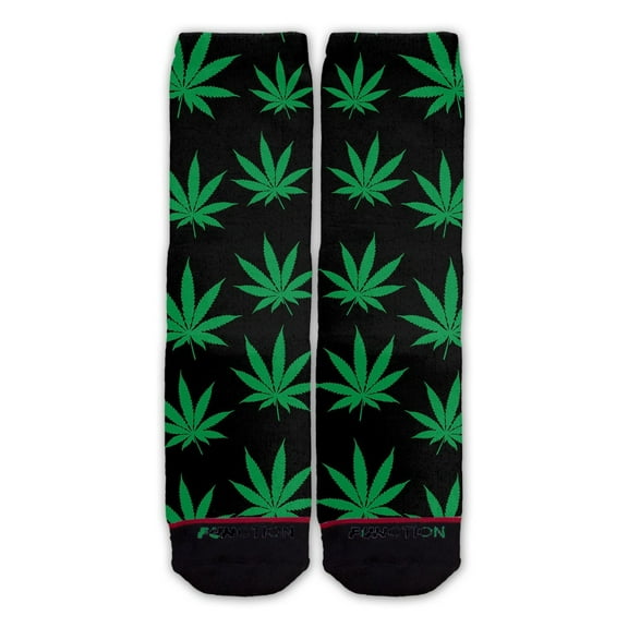 Function - Weed Plant Black Fashion Socks