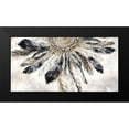 thumbnail image 2 of Watts, Eva 14x9 Black Modern Framed Museum Art Print Titled - Necklace of Feathers I, 2 of 5