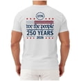thumbnail image 3 of mgoYE 250 Anniversary USA Shirt for Men Eagle Graphic 1776-2026 T-Shirt 4th of July Tees American Flag Patriotic Short Sleeve Top Tshirts Shirts for Men(White,XL), 3 of 8
