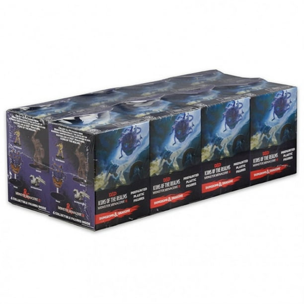 WizKids WZK72531 Dungeons & Dragons Icons of the Realms 6 Monster Menagerie 2 Booster Brick - 8