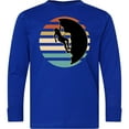 thumbnail image 3 of Inktastic Rock Climbing Mountain Climber Silhouette Long Sleeve Youth T-Shirt, 3 of 5