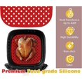 thumbnail image 3 of Revestimientos para freidora de aire, repuesto de freidora de aire de silicona de 8,5 pulgadas, almohadilla reutilizable para freidora de aire, accesorios de silicona antiadherentes para fre, 3 of 5