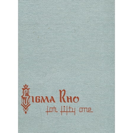 (Custom Reprint) Yearbook: 1951 Sharonville High School - Sigma Rho Yearbook (Sharonville OH)