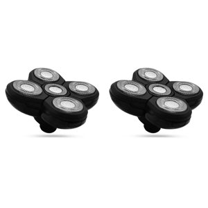 2x Shaver électrique compatible Shaver Floating Indépendant Moins Steel_Perfect Gift