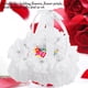 thumbnail image 3 of Cesta de encaje blanco para niña de las flores para decoración de ceremonia portátil, amuleto romántico para boda, 3 of 8