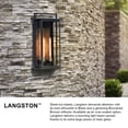 thumbnail image 3 of Hinkley Lighting - Langston - 1 Light Outdoor Medium Wall Mount Lantern In, 3 of 13