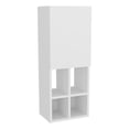 thumbnail image 1 of FM FURNITURE Two Wall-Mounted Bathroom Cabinet with Open an Closed Storage White, 1 of 6