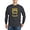 Charcoal, variant on CafePress - Pi Alpha Phi Colored Crest Long Sleeve T Shirt - Long Sleeve Dark T-Shirt