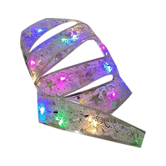 LSLJS Light Strip, Christmas Lights In 2022, Christmas Led Lights, A Double String Christmas Tree Decorated with Hot Ribbon Pendant, Christmas Decorations