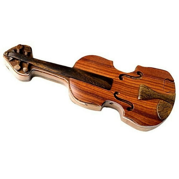 Violin - Secret Wooden Puzzle Box