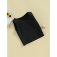 thumbnail image 2 of Inevnen Girl's Summer Cotton Sleeveless Round Neck Casual Baisc Crop Tank Tops, 2 of 8