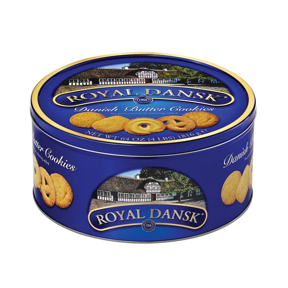 Product of Royal Dansk Danish Butter Cookie Assortment, 4 lbs