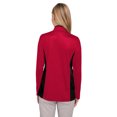 thumbnail image 2 of Harriton M786W Ladies' Flash Snag Protection Plus IL Colorblock Quarter-Zip - RED/ BLACK - 2XL, 2 of 2