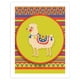 thumbnail image 1 of IMPRESIÓN NACIONAL DE ESTILO ALPACA Material de lona sin enamoramiento Material brillante en color Paquete de imágenes decorativas de 3 Inevent HA011399-00, 1 of 7