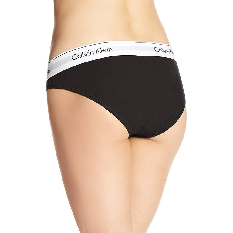 Buy Calvin Klein Underwear Women's Modern Cotton Bikini Briefs, White,  Medium at