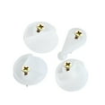 thumbnail image 3 of 20/50pcs Mirror Wall Hanging Fixing Kit Frameless Plastic Wall Mounting Clips, 3 of 11