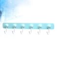 thumbnail image 3 of Miangastore Simple Free of Punch Hook Adhesive Wall Mounted Hanger Seamless Door Rear Shelving (Blue), 3 of 8