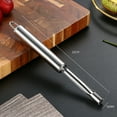 thumbnail image 6 of opvise Core Remover Non-slip Rust-proof Stainless Steel Pear Durable Corer Remover for Home Silver, 6 of 8