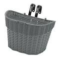 thumbnail image 3 of Cesta de bicicleta para niños, decoración frontal, multifuncional, ligera, para ciclismo gris, 3 of 8