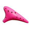 thumbnail image 1 of Idea de regalo de ocarina Alto C de plástico de 12 agujeros para músico principiante, fácil de aprender, 1 of 5