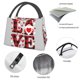 thumbnail image 4 of Fotbe Buffalo Plaid Love And Gnome Bolsa Térmica Portátil con Estampado, Bolsa de Entrega de Alimentos Aislada, Bolsa Reutilizable de Gran Capacidad para Comidas y Supermercado, 4 of 6