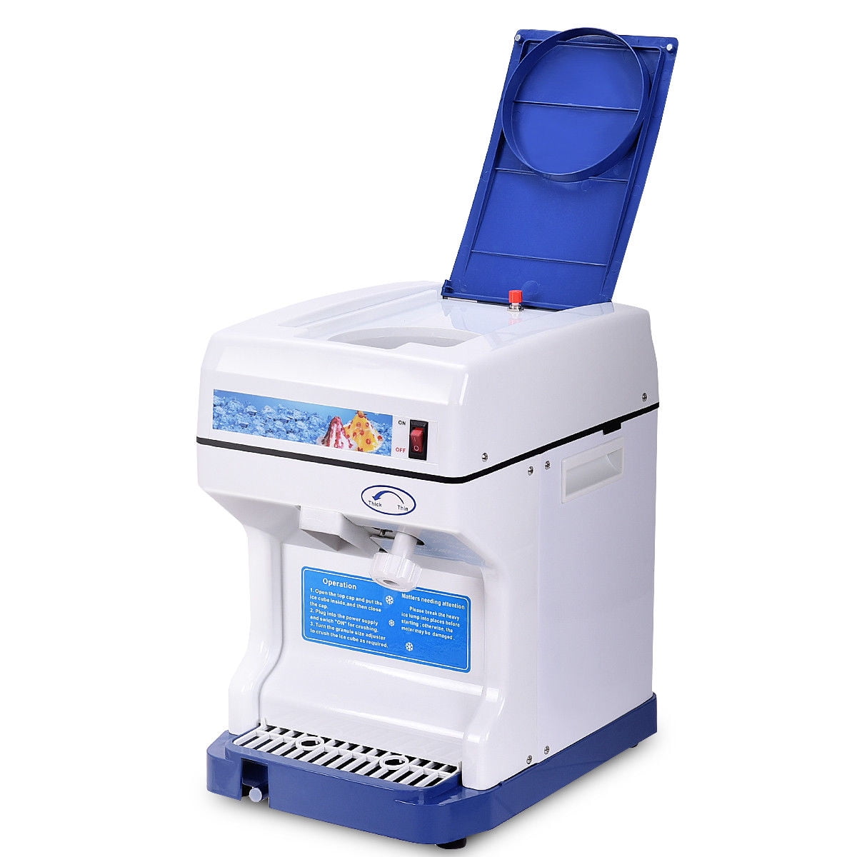 goplus electric ice shaver machine