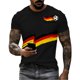 thumbnail image 4 of Women's Germany Football Graphic T-Shirt, Men's Soccer Graphic T-Shirt, Casual Short Sleeve Sports Top for Workout for Soccer Tournament 2026 Black Size: 2XL, 4 of 4