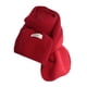 thumbnail image 2 of Bufanda de invierno para hombre y mujer, suave y resistente al viento, estilo coreano, de punto Rojo, 2 of 7
