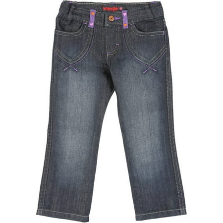 Wrangler Baby Girls' Slim Straight Jeans