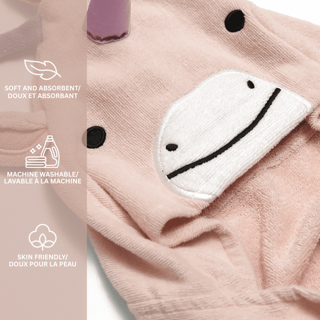 Mainstays Kids Hooded Towel, Unicorn