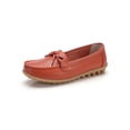 thumbnail image 3 of Fangasis Women Nursing Shoes Comfort Loafers Slip On Moccasins Kitchen Nonslip Boat Shoe Orange 9, 3 of 3