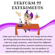 Mighty Mojo My Super Chemistry Lab STEM DIY Science Kit 22 Experiments