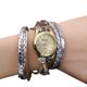 thumbnail image 2 of Reloj de cuarzo para mujer, pulsera trenzada enrollada, reloj de pulsera, regalo (plata)-188392.02 Tmvgtek Para estrenar, 2 of 6