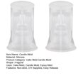 thumbnail image 4 of LCXmlly Silicone Making Mold DIY Ghost Tombstone Skull Silicone Mold Set Desktop Decoration Homemade Aromatherapy Scented Making Gypsum 2Pcs, 4 of 8