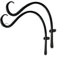 thumbnail image 1 of piezas de ganchos para colgar plantas de pared, de hierro forjado, de metal, para colgar plantas, linternas y comederos para pájaros, 1 of 5