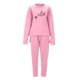 thumbnail image 2 of Gibobby Conjunto de Pantalones para Mujer Trajes informales con estampado de diente de león y , cuello redondo, manga larga y pantalones largos para mujer, pa(Rosa,XL), 2 of 4