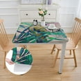 thumbnail image 2 of Acheng Palm Tree Square Fitted Tablecloth 100% Polyester Fiber 52*52, 2 of 8