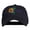 Navy, variant on USA State Kansas Sunflower Embroidered Low Profile Cap - Navy OSFM