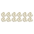 thumbnail image 3 of Yuarrent 4 Uds. Guirnalda de flores de seda vid fácil de limpiar durabilidad duradera elegante bajo mantenimiento champán 135 cabeza Type1 NO1, 3 of 6