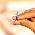 thumbnail image 3 of Faty-T Elegant Double Cross Ring with Crystal Accents - Gold Tone Fashion Jewelry, 3 of 7