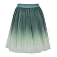 thumbnail image 3 of Vedolay Women's Mid Length Loose Fit Gradient Color Fashion Casual Skirt,Green One Size, 3 of 5