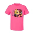 thumbnail image 2 of Wild Bobby Dean Russo A Dog Wags Its Tail With Its Heart Gratitude Pitbull Dog Lover Men Graphic Tee, Neon Pink, Small, 2 of 5