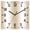 Beige, variant on Black White Ombre Wooden Wall Clock Silent Non Ticking, Abstract Art Modern Black Gradient Square Wall Clocks Battery Operated, Decor Clock for Home Office, Living Room, Kitchen, 10 Inch