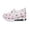 White, variant on Effortless Autumn Mesh Embroidered Floral Platform Casual Shoes With Breathable Comfort