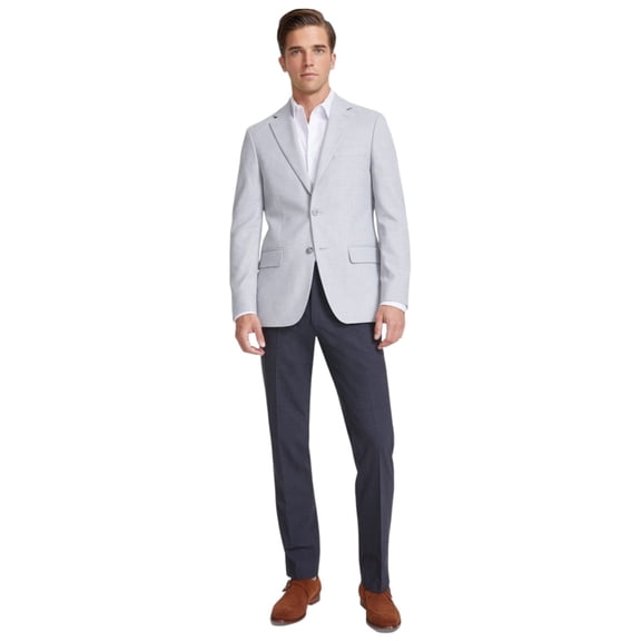 Tommy Hilfiger Mens Modern fit Sport Coat Blazer 36 S Grey